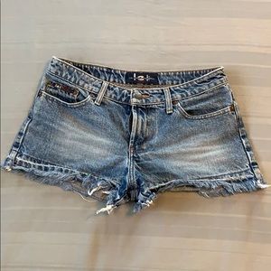 LEI Denim Short Shorts, Size 5